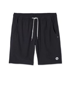 One short for every sport, the Kore Shorts have a classic athletic fit, falling just above the knee with an anywhere and everywhere versatility. Go commando in confidence with the breathable, boxer-brief liner.Also available in 5" and 9" inseam and unlined. | Vuori Kore Shorts | Black | Small Vuori makes premium performance apparel inspired by the active Coastal California lifestyle; an integration of fitness, surf, sport, and art. Breaking down the boundaries of traditional activewear, we are a Sporty Cotton Athletic Shorts For Outdoor Activities, Sporty Black Swim Trunks For Outdoor Activities, Sporty Black Athletic Shorts In Recycled Polyester, Black Sporty Athletic Shorts In Recycled Polyester, Black Go-dry Shorts In Recycled Polyester, Workout Black Recycled Polyester Shorts, Black Recycled Polyester Workout Shorts, Black Summer Activewear In Recycled Polyester, Casual Black Recycled Polyester Shorts