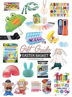 the ultimate gift guide for easter baskets