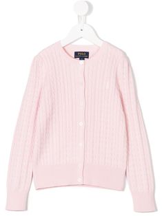 Ralph Lauren Kids is the absolute must have when it comes to the essentials. The perfect balance of preppy styling and sporty detailing allow for a smart yet wearable range. This pale pink cotton cable knit cardigan from Ralph Lauren Kids features a ribbed round neck, long sleeves, a front button fastening, an embroidered designer logo to the chest and a ribbed hem and cuffs. Kids Cardigans, Polo Ralph Lauren Kids, Ralph Lauren Kids, Embroidered Cardigan, Designer Kids Clothes, Cable Knit Cardigan, Cotton Cardigan, Ralph Lauren Sweater, Kids Sweater