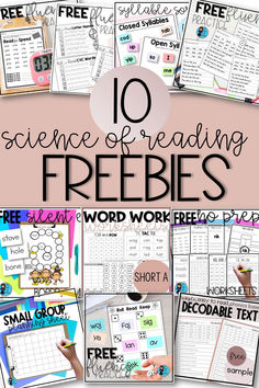 Photos of Science of Reading Lesson Plans and Activities Free Science Of Reading Resources, Science Of Reading Curriculum, Science Of Reading Activities, Science Of Teaching Reading, Structured Literacy, Alphabet Board, The Science Of Reading, Science Literacy, Literacy Centers Kindergarten