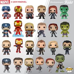 the avengers movie pop vinyl figures