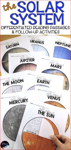 the solar system differentiated reading passages and follow - up activities