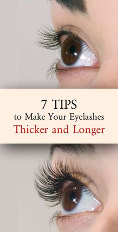 7 Tips to Make Your Eyelashes Thicker and Longer Brown Spots On Skin, Longer Lashes, How To Grow Eyelashes, Brown Spots Removal, Brown Spots On Face, Skin Spots, Spots On Face, Thicker Eyelashes, Long Lashes