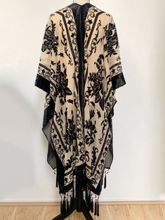 Theda Shawl Cardigan – Witching Hour Baby Elegant Festival Kimono, Boho Cape, Snake Skin Boots, Free People Kimono, Tropical Romper, Velvet Cape, Summer Blazer, Festival Jacket, Burnout Velvet