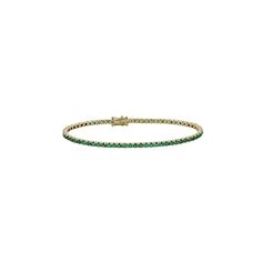 Indulge in the timeless elegance of our emerald tennis bracelet. Whether celebrating a new life with a push present or embracing your birthstone, this exquisite bracelet is a symbol of enduring beauty and cherished moments. Available in 14k Yellow Gold, White Gold, and Rose Gold Total Carat Weight: 5.35 ct Adjustable 6" - 7" Made to order. Lead time is 4-6 weeks. Benefits of Solid 14k Gold Jewelry Most loved for its durability and longevity Can be worn daily and requires less maintenance and car Emerald Tennis Bracelet, Push Present, Custom Wedding Rings, Tennis Necklace, Station Necklace, Womens Wedding Bands, Emerald Gemstone, Custom Engagement Ring, Wedding Rings For Women