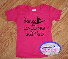 ***CLEARANCE*** Dance is Calling 3T Toddler Shirt Cotton Short Sleeve Dance Shirt, Casual Short Sleeve T-shirt For Dance, Casual Short Sleeve Shirt For Dance, Fitted T-shirt With Name Print For Dance Class, Pre-shrunk Short Sleeve T-shirt For Dance, Casual Short Sleeve Dance Tops, Casual Short Sleeve Tops For Dance, Short Sleeve Shirt With Letter Print For Dance Class, Casual Pink Tops For Dance