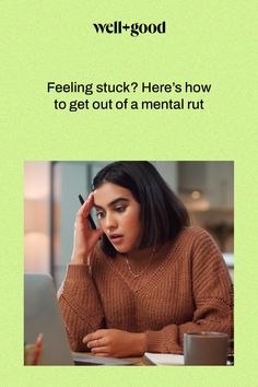 mental health tips Get Out Of A Rut, Be More Mindful, Stop Feeling, Short Term Goals, Going Through The Motions, Mental Health Day, Feeling Positive, Negative Self Talk, Feeling Blue