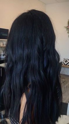 #icon Indigo Hair, 2 Dollar Bill, Blue Black Hair Color, Dior Style, Jet Black Hair, Hair Streaks