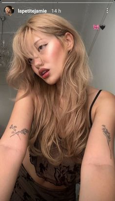 Blonde Asian Hair, Perfect Blonde Hair, How To Have Style, Hair Color Asian, Blonde Asian, Honey Blonde Hair, Long Blonde, Dye My Hair, Hair Reference