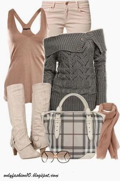 Looks super cozy :) Inspired Outfits, Komplette Outfits, Casual Fall Outfits, Looks Style, Mode Inspiration, Outfit Casual, Polyvore Outfits, Fall Winter Outfits, Outfits Casuales