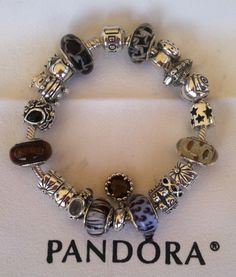 My Pandora on the Wild Side Bracelet Charm Bracelet Pandora, Bracelet Stacks, Bracelet Pandora, Pandora Bracelet Charms, Bracelet Charms, Pandora Charm