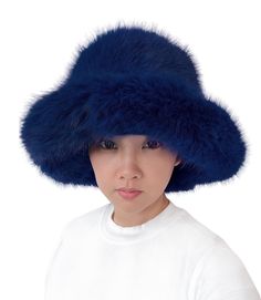 PRICES MAY VARY. One size fits most. There are two fine strings inside the hat that you can pull together and tie to make it a perfect fit for your head. The bucket hat is made of long pile faux fur, which is really soft, thick, warm and stylish. Compared with a regular bucket hat, we made the brim much wider and thicker. The brim is also floppy and wired, so you can shape it any way up or down. This fluffy hat keeps your head and ears very warm in cold weather, is perfect for staying cozy while Fluffy Hat, Faux Fur Bucket Hat, Fur Bucket, Fur Bucket Hat, Oversized Hat, Fur Hats, Faux Fur Hat, Green Shop, Blue Winter