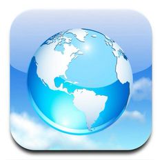 a blue and white globe with clouds in the background royalty illustration stock images, clippings