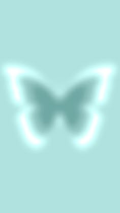 a blue butterfly on a light blue background