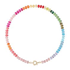 PRICES MAY VARY. COLORFUL BEADED GEMSTONE NECKLACE: This bead necklace using colorful natural stones and crystals for a unique and trendy necklace design, add a vibrant pop of color for daily, summer, beach.multicolor gem beaded choker is your go to accessory which fit any outfit SIZE: Beaded choker necklaces length: 17.5", 8 mm beads necklace. This is a beautiful necklace that can be worn on its own or layered with other necklaces, exquisite and simple jewelry for all women MATERIAL: Stainless Crystal Beads Necklace, Necklaces Length, Bead Choker Necklace, Beach Necklace, Trendy Necklace, Bead Choker, Beach Necklaces, Crystal Bead Necklace, Rainbow Necklace