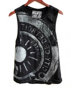 Urban Black Tank Top For Summer, Black Letter Print Athleisure Tank Top, Black Distressed Crew Neck Tank Top, Black Grunge Tank Top With Letter Print, Black Cotton Tank Top With Moisture-wicking, Black Cotton Moisture-wicking Tank Top, Black Sporty Tank Top With Graphic Print, Sporty Black Tank Top With Graphic Print, Sporty Black Graphic Print Tank Top