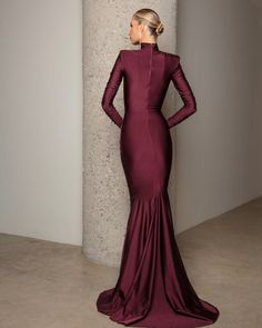 Dress With High Neck, Michael Costello, Strong Shoulders, Bridesmaid Outfit, Ball Gown Dresses, Cutout Dress, Bridesmaid Dress, Bridal Gowns, Bridal Dresses