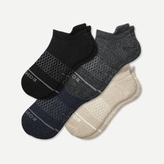 Men's Merino Wool Blend Ankle Sock 4-Pack – Bombas Bombas Socks Woman, Bombas Socks, Ankle Sock, Calf Socks, Dress Socks, Knee High Socks, No Show Socks, Winter Days, Ankle Socks