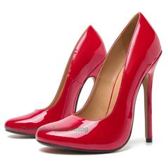 Men's High Heels Shoes Round Toe Pumps Crossdress Shoes Patent Leather in Red   Color:Red Size:9-15 Material:Patent Leather     Payment 1. Payment must be made within 7 days of auction closing (Unpaid dispute will automatically open when item is not paid in 7 days). 2. PLEASE NOTE: SHIPPING&HANDING DOES NOT INCLUDE DUTIES, LOCATL TAXES OR ANY OTHER IMPORTATION FEES. 3. Please list your special requests (color, packages, value of declaration, etc.) in the EBAY NOTES SECTION when you make payment Red Pointed Toe Court Shoes With 4-inch Heel, Red Court Shoes With 4-inch Heel, Red Fitted High Heel Court Shoes, Fitted Red High Heel Court Shoes, Red Fitted Court Shoes With Round Toe, Red Party Court Shoes With Reinforced Heel, Red High Heel Court Shoes With Reinforced Heel, Red Round Toe Court Shoes With 4-inch Heel, Red High Heels With Reinforced Heel