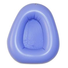 an inflatable toilet is shown against a white background