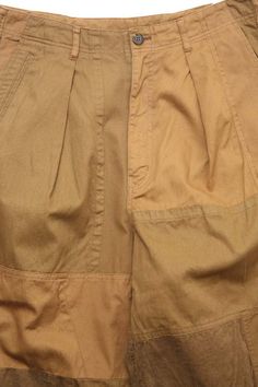 Made in japan.    cotton 100% High-waisted Cotton Cargo Work Pants, Baggy High-waisted Cotton Work Pants, Baggy Cotton High-waisted Work Pants, High-waisted Beige Cotton Cargo Pants, Tapered Cotton Cargo Pants With Belt Loops, Loosely Fitted High-waisted Cotton Work Pants, Cotton High-waisted Work Pants With Patch Pockets, High-waisted Cotton Work Pants With Patch Pockets, Tapered Cotton Bottoms With Belt Loops