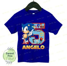 Birthday gift for toddler, Sonic birthday shirt, Sonic Shirt kids, Sonic Shirt toddler, Birthday Sonic shirt, Sonic Birthday Party Shirt. ✅ Please read description and check photos for more information! ⭐ How to place an order:  1) Select the size and color. 2) Select the quantity of shirts. 4) Add to Cart 👉 Shipping: 1-3 days. ✅ If you have any problem with your order, please contact me. I'm happy to help.  🌸 Care Instruction: Please wash inside out with warm water and don't put dryer, do not iron directly on the design. 👉 If you want expedited shipping, upgrade to Priority Mail at checkout. 👉 You need to pay extra for a second print on back. You can use this link to purchase second print. ( https://www.etsy.com/listing/1671956755/second-print-fee?ref=listings_manager_grid )  👉 We us Sonic Birthday Shirt Ideas, Sonic Birthday Shirt, Sonic Shirt, Sonic Birthday Party, Sonic Birthday Parties, Sonic Party, Sonic Birthday, Birthday Party Shirt, Toddler Birthday