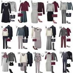 how to build a capsule wardrobe Business Casual Outfits Winter, Types Of Clothes, Build A Capsule Wardrobe, Casual Professional, Business Casual Outfits For Women, Professional Wardrobe, Clothes And Shoes, Womens Business Casual