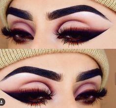 Drag Make-up, Glitter Eyeliner, Trendy Makeup, Eye Makeup Tips, Pink Makeup