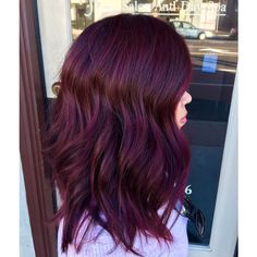 Mulberry Red Hair, Burgundy Plum Hair Color Balayage, Hair Colors For Brown Eyes And Light Skin, Fall Plum Hair, Mulberry Hair Color Burgundy, Raspberry Hair Color Short, Merlot Hair Color Formula, Wine Red Hair Formula, Plum Wine Hair Color