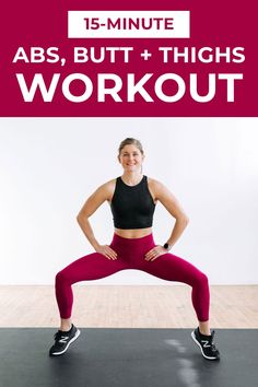 a woman is standing in the middle of a yoga pose