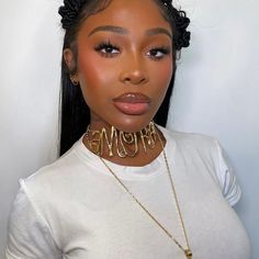 "Amore" Chocker comes in Gold or Silver Dream Face, Jayda Cheaves, Beauty Tutorial, Jayda Wayda, Makeup For Black Skin, Face Girl, Brown Skin Makeup, Soft Glam Makeup, Face Beat