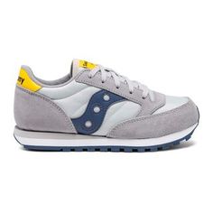 Jazz Original Sneaker for sale by stride rite. View All > sneakers. . 194917113691. Sneakers Grey, Grey Blue, Saucony Sneaker, Boys Shoes, Sneakers For Sale, Sperrys, Big Kids, Blue Yellow, Kids Shoes