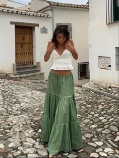 2025 Outfit, Looks Hippie, Spain Outfit, Greece Outfit, Look Boho Chic, Estilo Hippy, Mode Hippie, European Summer Outfits, Estilo Hippie