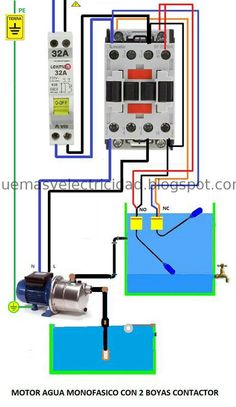 an electrical wiring diagram for a house with two different types of circuiting and the same type