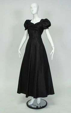 Black Adrian-Inspired Hollywood Regency Gown w Cascading Ruffle Back – XS, 1930s For Sale at 1stDibs | black regency dress, rita hayworth soiree dress dior, christian dior soiree dress rita hayworth Elegant Full-length Gown With Ruffles, Party Gown With Fitted Bodice And Puff Sleeves, Fitted Gown With Puff Sleeves For Wedding, Formal Gown With Fitted Bodice And Puff Sleeves, Formal Evening Dress With Puff Sleeves And Fitted Bodice, Fitted Puff Sleeve Evening Dress For Wedding, Elegant Party Gown With Puff Sleeves, Elegant Puff Sleeve Party Gown, Elegant Puff Sleeve Gown For Party