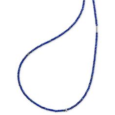 Lapis gemstone beaded necklace with Caviar beading and fluted accents. Gemstones are natural with unique hues. Variations from the colors shown make each necklace unique. Lagos Necklace, Lapis Necklace, Gemstone Beaded Necklace, Necklace Unique, Engraved Items, Necklace Sizes, Unique Necklaces, Designer Jewelry, Blue Stone