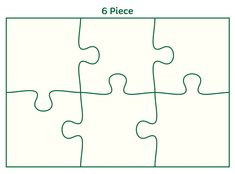 a puzzle piece is shown with the missing pieces