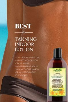 A bronze, long-lasting tan with healthy skin is achievable when using our nourishing indoor tanning lotion. Indoor Tanning Lotion, How To Tan Faster, Suntan Lotion, Sunless Tanning, Beauty Diy