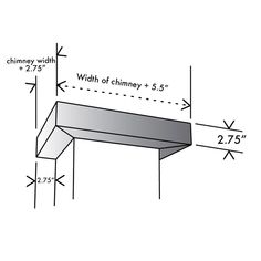 a drawing of the width of a bench