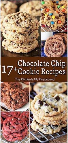 chocolate chip cookies and other cookie recipes