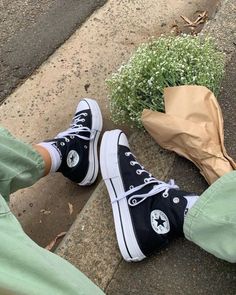 Boty Converse, Aesthetic Palette, Black Converse, Fresh Shoes