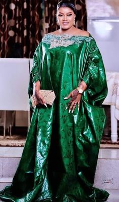 Elegant Gold Agbada For Party, Elegant Agbada For Party And Festive Occasions, Elegant Green Agbada For Wedding, Africa Dress