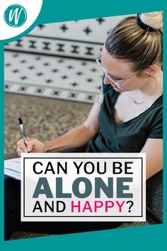 CAN YOUE BE ALONE AND HAPPY?  Home management binder, home management binder free printables, home management system, home management tips, home management planner, home management ideas, home management checklist, home management center, family binder organizer home management, home management bullet journal. #Homemanagement Home Management Binder Free Printables, Alone And Happy, Home Management System, Life Management Binder, Daily Productivity Planner, Budget Planners, Budget Planner Free