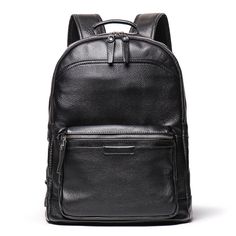 Luxury Genuine Leather High-Quality Prestige Backpack Laptop Backpack Mens, Vintage Leather Backpack, Leather Backpack For Men, Leather Laptop Backpack, Natural Man, Leather Backpacks, Leather Travel Bag, Leather Laptop, Computer Bags