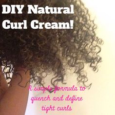 I am the happy owner of a head full of tight coil curls.  I know there are a slew of numerical designations in the natural curly hair  world for specific curl type- I just don't know mine.  Numbers, smumbers, if I've learned one thing over the years about curly  hair care, it's that moisture ( Curly Natural Curls, Diy Curls, Kid Hair, Moisturizing Hair, Hair Diy, Homemade Hair Products, Hair Pomade, Super Hair, Diy Hair Care