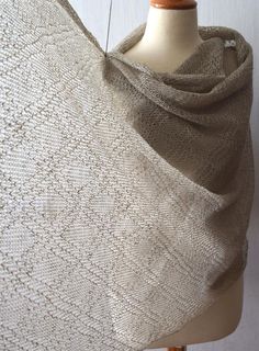 Linen Shawl Grey Knitted Natural Summer Scarf Wrap for Women | Etsy Linen Shawl Wraps, Elegant One-size Shawl For Beach, Beige Linen Bohemian Scarf, Bohemian Beige Linen Scarf, Elegant Handmade Shawl For Summer, Elegant Handmade Summer Shawl, Summer Wraps, Summer Scarf, Linen Scarves