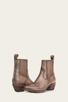 The Frye Company, Bags And Accessories, Ankle Bootie, Metallic Accents, Ankle Booties, Bohemian Style, Bootie, Leather Shoes, Soft Leather