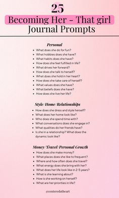 Journal Prompts for Becoming That Girl. Visualize your future self with these journal prompts. Scripting ideas, scripting manifestation. That girl aesthetic, that girl quotes. Use these journal prompts for your self development and to become her - the girl/woman you truly want to be. Saved Not Soft, That Girl Quotes, Scripting Manifestation, Becoming Her, Scripting Ideas