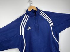 00's Adidas Climacool Y2K Stripes Vintage Men's Pullover Fleece Sweater Size: L Vintage used condition. No spots and holes Please check measurements: - armpit to armpit                        64 cm (25,19 inch) - length back                              81 cm (31,89 inch) - sleeve length from throat         79 cm (31,1 inch) - armpit to cuff                            53 cm  (20,87 inch) All items are clean, washed Shipping worldwide: I accept combined worldwide delivery with tracking numbers. P Adidas Climacool, Mens Pullover, Pullover Sweater Men, Men's Pullover, Pullover Fleece, Fleece Sweater, Pullover Men, Vintage Men, Pullover Sweaters