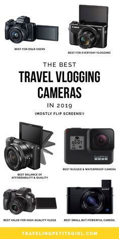 the best travel vlogging cameras in 2019